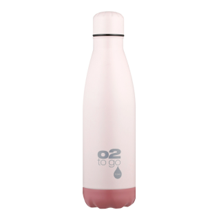 O2 Stainless Steel Single Wall Bottle - Blush