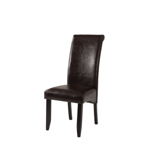 Onyx Dining Chair, Dark Brown