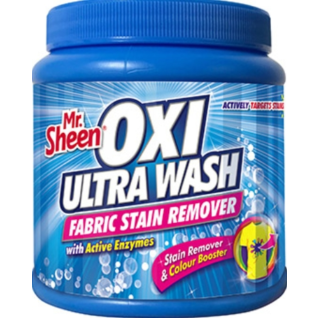 Mr Sheen Oxi Ultra Wash Fabric Stain Remover 500g