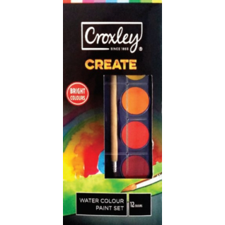 Croxley Create Watercolour Paint Set of 12