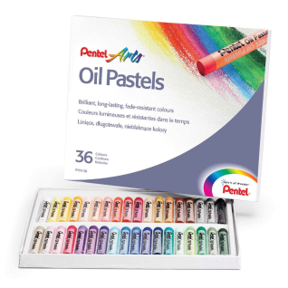 Pentel Oil Pastels Set of 36 Colours