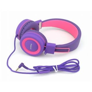 Polaroid Headphones Pink and Purple