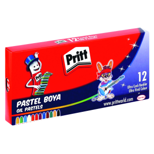 Pritt Oil Pastels Set Of 12 Colours