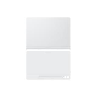 Samsung Galaxy Tab S9FE+ S9+ Smart Book Cover White