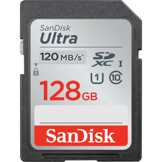 SANDISK ULTRA SDXC 128GB 120MB/s