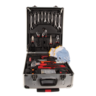 Tradequip Tool Kit 543 Pieces Aluminium Case With Wheels