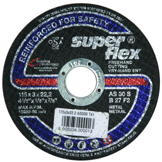 Superflex Disc Cutting Steel 115mm