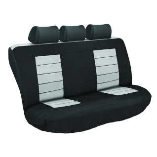 Ultimate HD Rear Car Seat Cover - Black/Grey