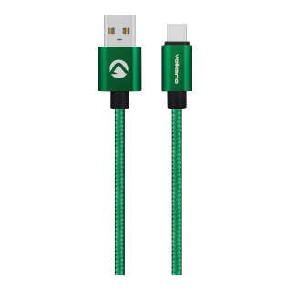 Volkano Fashion Series Apple Green Micro USB Cable 1.8m