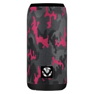 Volkano Stella Series Bluetooth Speaker - Pink Camo Design