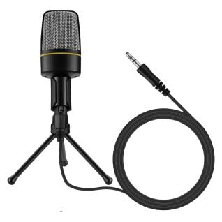 Volkano Stream Media Series Omnidirectional 3.5 mm Desk Microphone