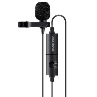 Volkano Clip Pro Series 3.5mm Tieclip Microphone