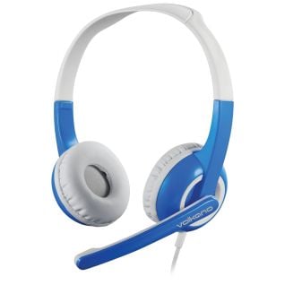 Volkano Kids Chat Junior series headset with mic Blue