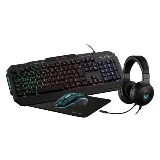 VX Gaming heracles series 4-in-1 Combo KB, mouse, mousepad, headset