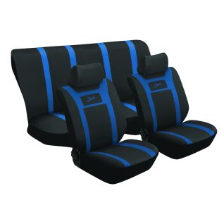 Sport 6 Piece Car Seat Cover - Blue